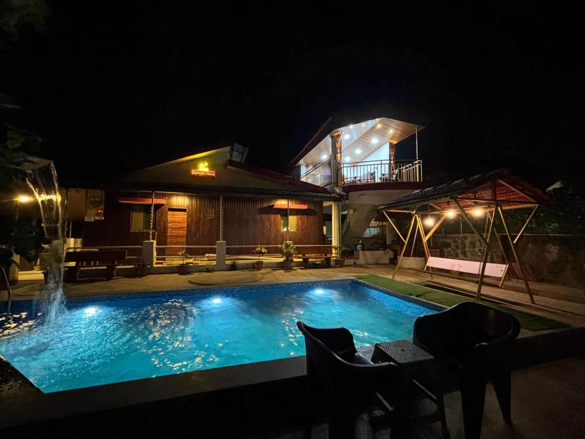 Govind Villa - 3Bhk Penthouse Suite With Pool Splash Lonavala Esterno foto